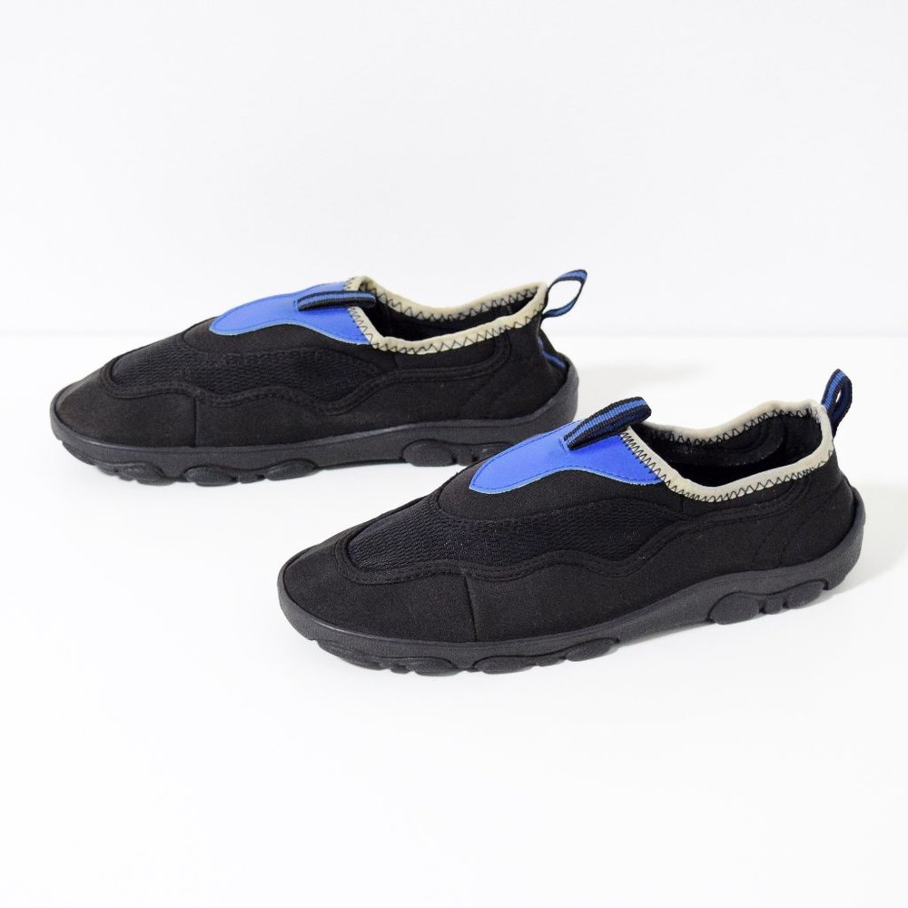Unisex Blue & Black Neoprene Water Shoes | Size 7